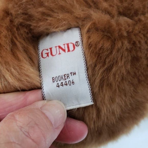 Gund Teddy Brown Bear with Eyeglasses Booker Plush 16" Stuffed Animal Glasses - Picture 7 of 10